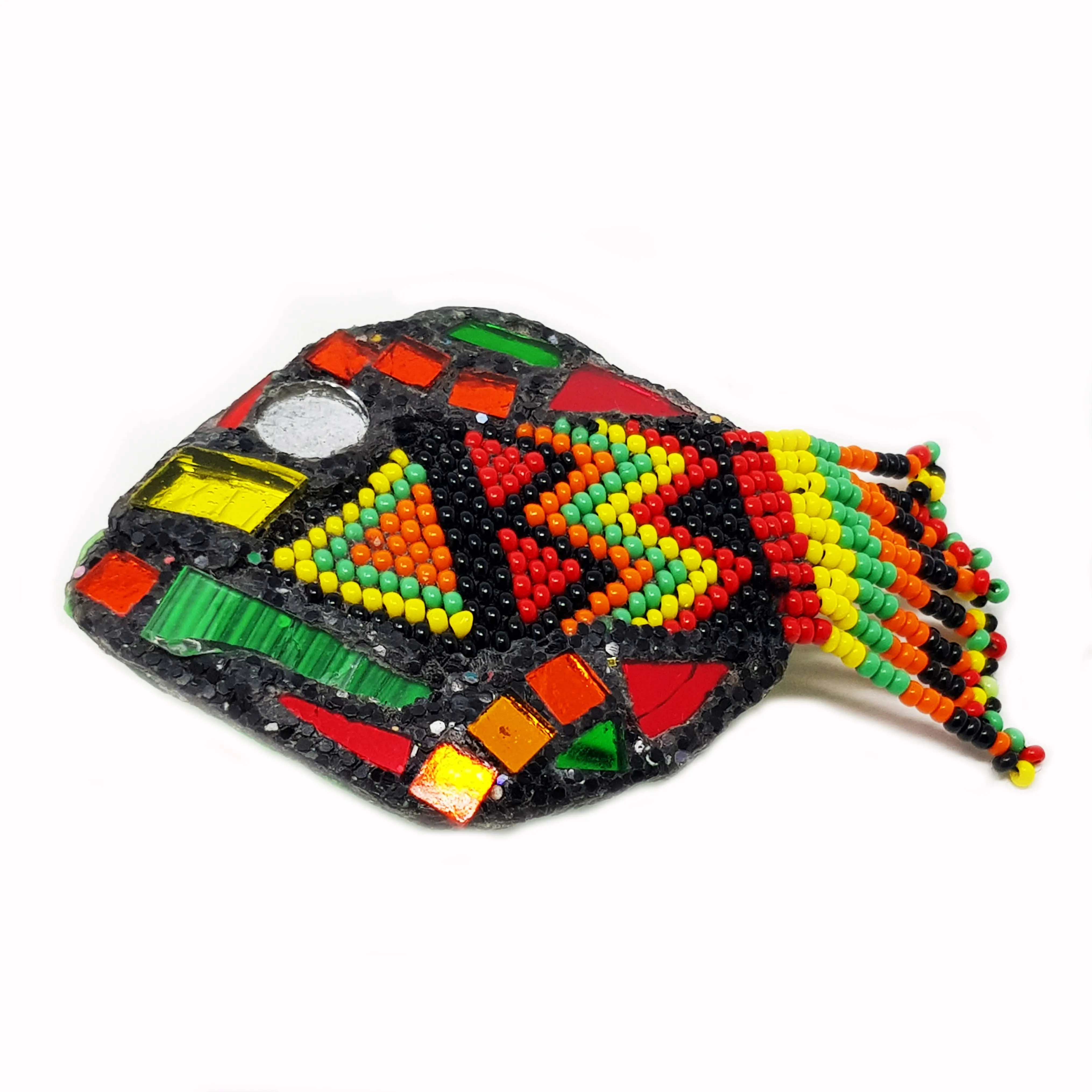 MULTICOLOURED FISH BROOCH - JAZZ MM, 2006