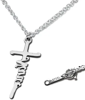 NANA Cross Necklace for Women Religious Christian Jewelry Gifts for Women Mom Wife Grandma,Unique Birthday Gifts