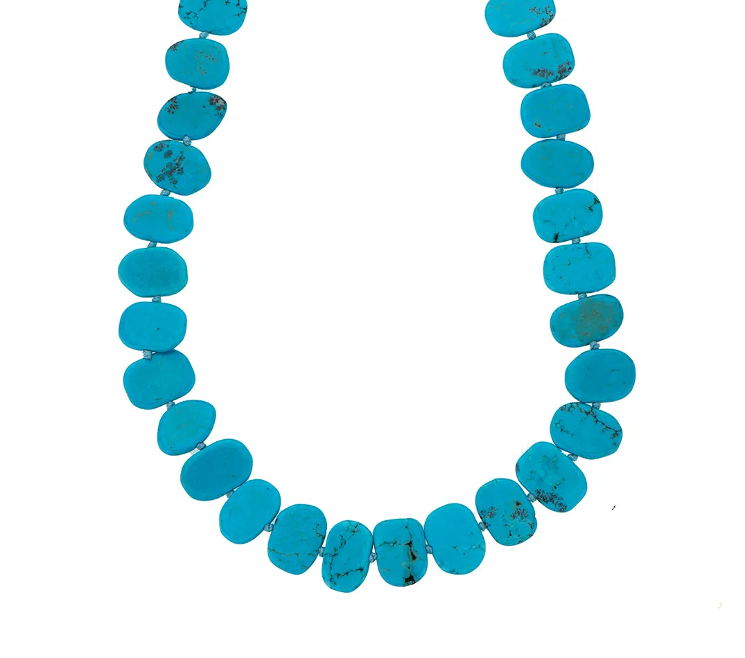 Nava Zahavi Arizona Turquoise Oval shaped Necklace