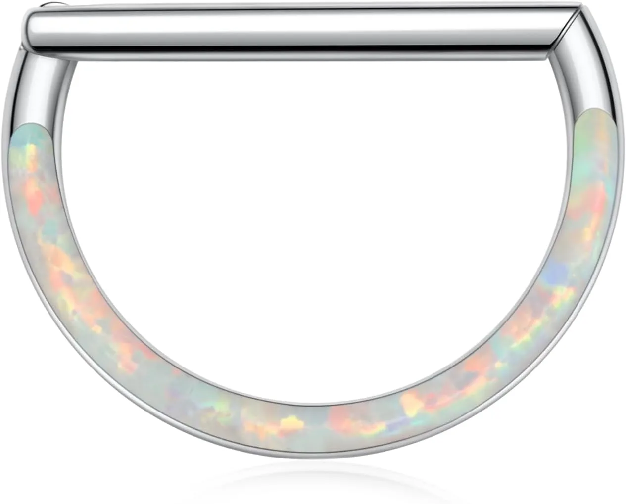 Nose Ring Straight Rod Septum Jewelry 16G & 18G - Daith, Conch, Tragus & Helix Piercing Jewelry - Surgical Steel