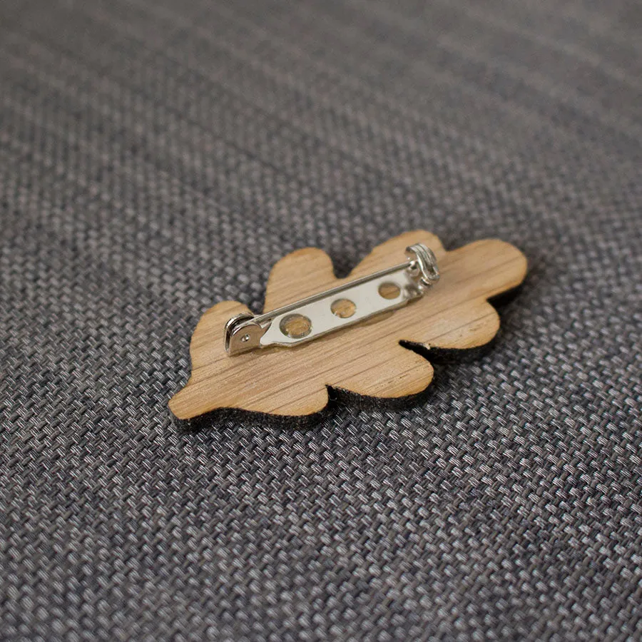 Oak Leaf Brooch
