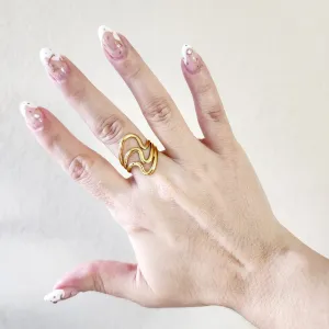 Ocean Ripple Ring
