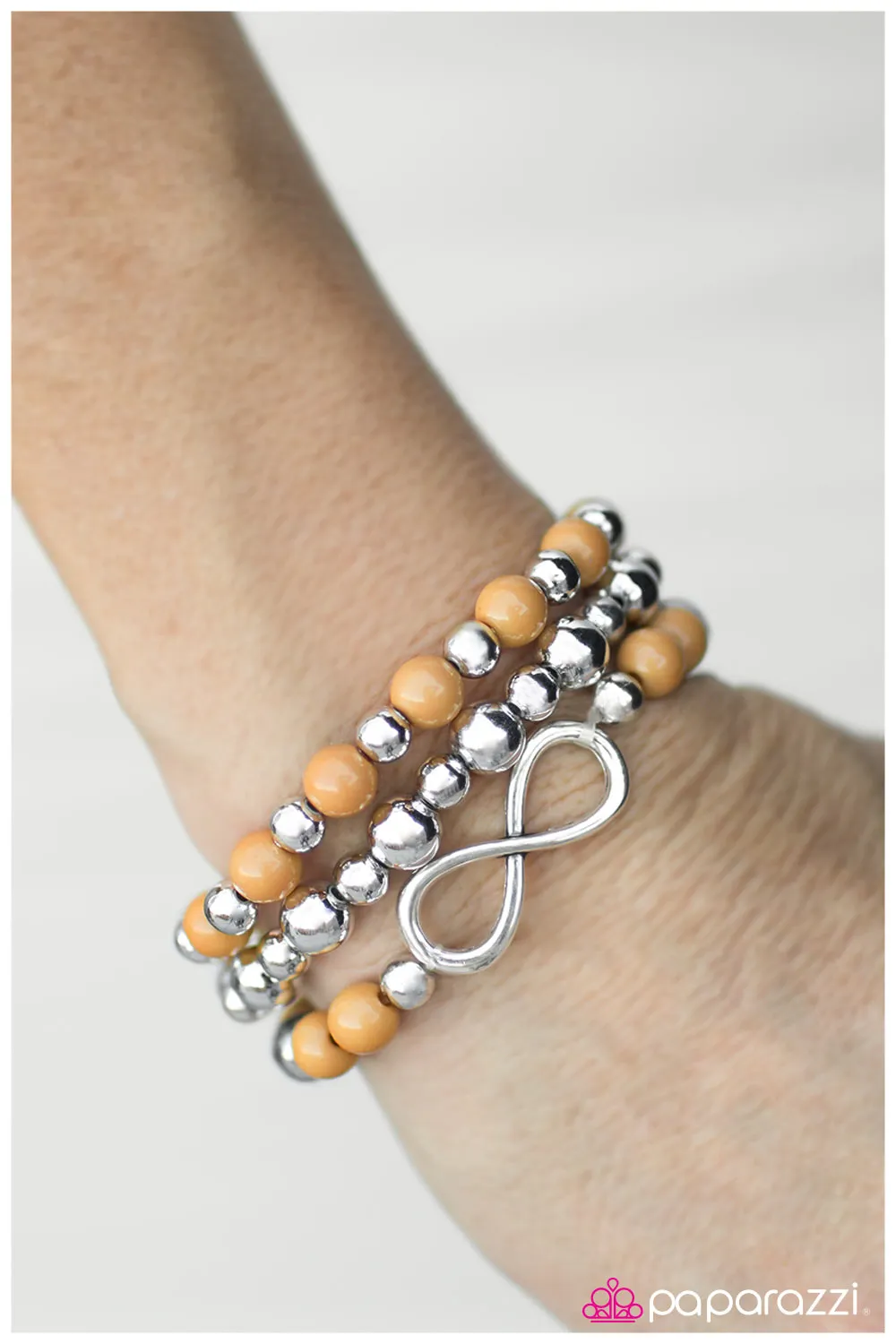 Open Door Jewelry - A Race Against Time - Yellow Bracelet - Paparazzi Accessories