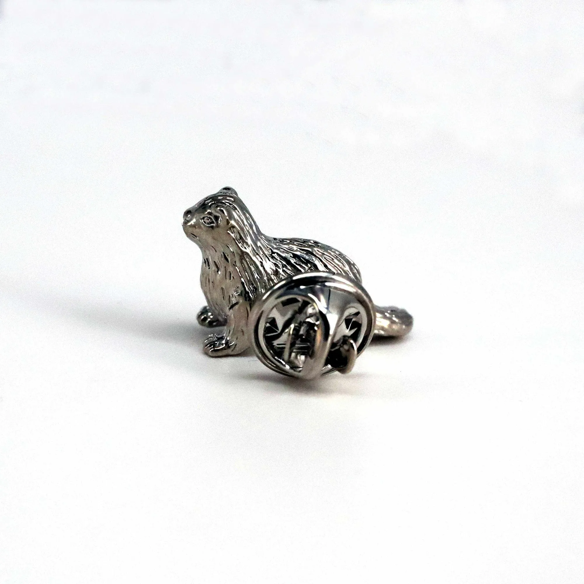Otter Singapore Silver Pin Azthom
