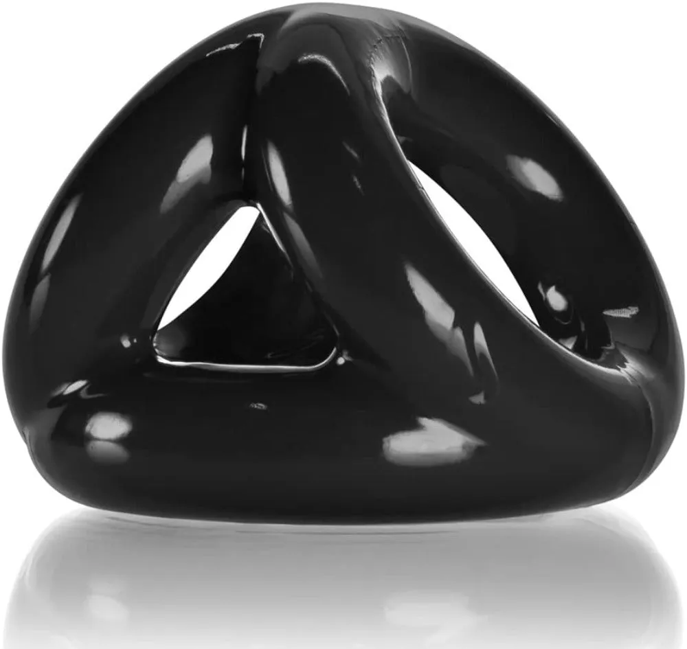 Oxballs ''Tri-Sport'' 3-Ring Cocksling -Blk