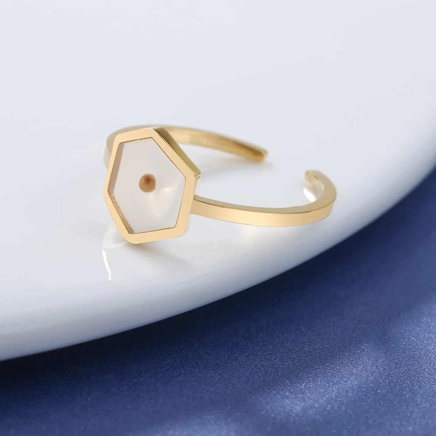 PARTNER Mustard Seed Ring - Faith Jewelry, Inspirational Christian Gift, Religious Jewelry, Unique Biblical Gift