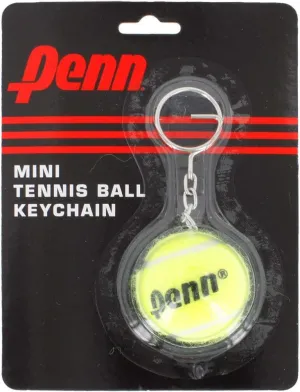 Penn Tennis Ball Keychain - Novelty Tennis Gift and Unique Accessory, 1 x 1 x 1"
