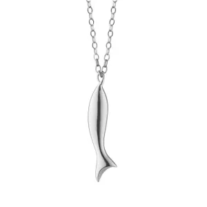 Perserverance Fish Charm Necklace