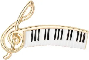 Piano Brooch Pins for Women, Music Note Piano Brooch Pin, Cute Piano Musical Instrument Brooch Lapel Pin, Bohemian Piano Brooches Pins for Women Hat Bag Suit Dress Accessories