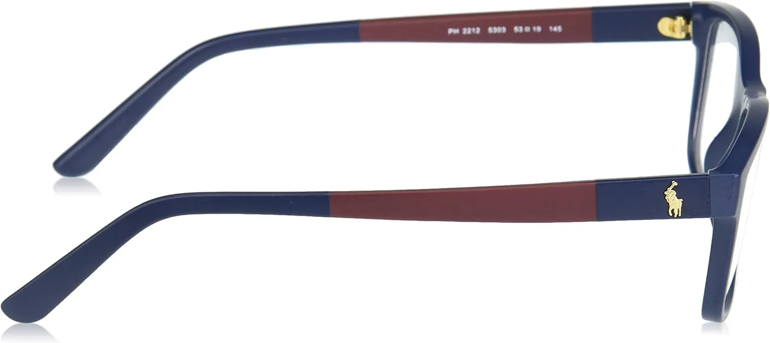 Polo Ralph Lauren Men's Ph2212 Rectangular Prescription Eyewear Frames