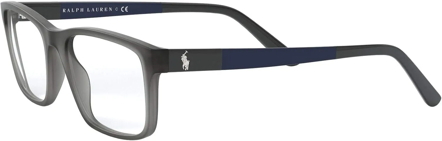 Polo Ralph Lauren Men's Ph2212 Rectangular Prescription Eyewear Frames