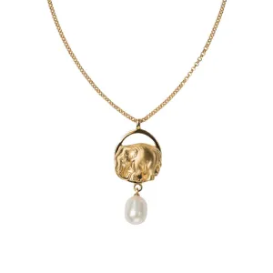 Precious Elephant Necklace - Gold