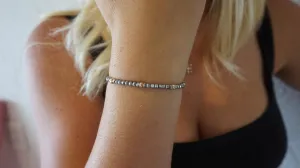 Pyrite Beaded Bracelet (Style 2)