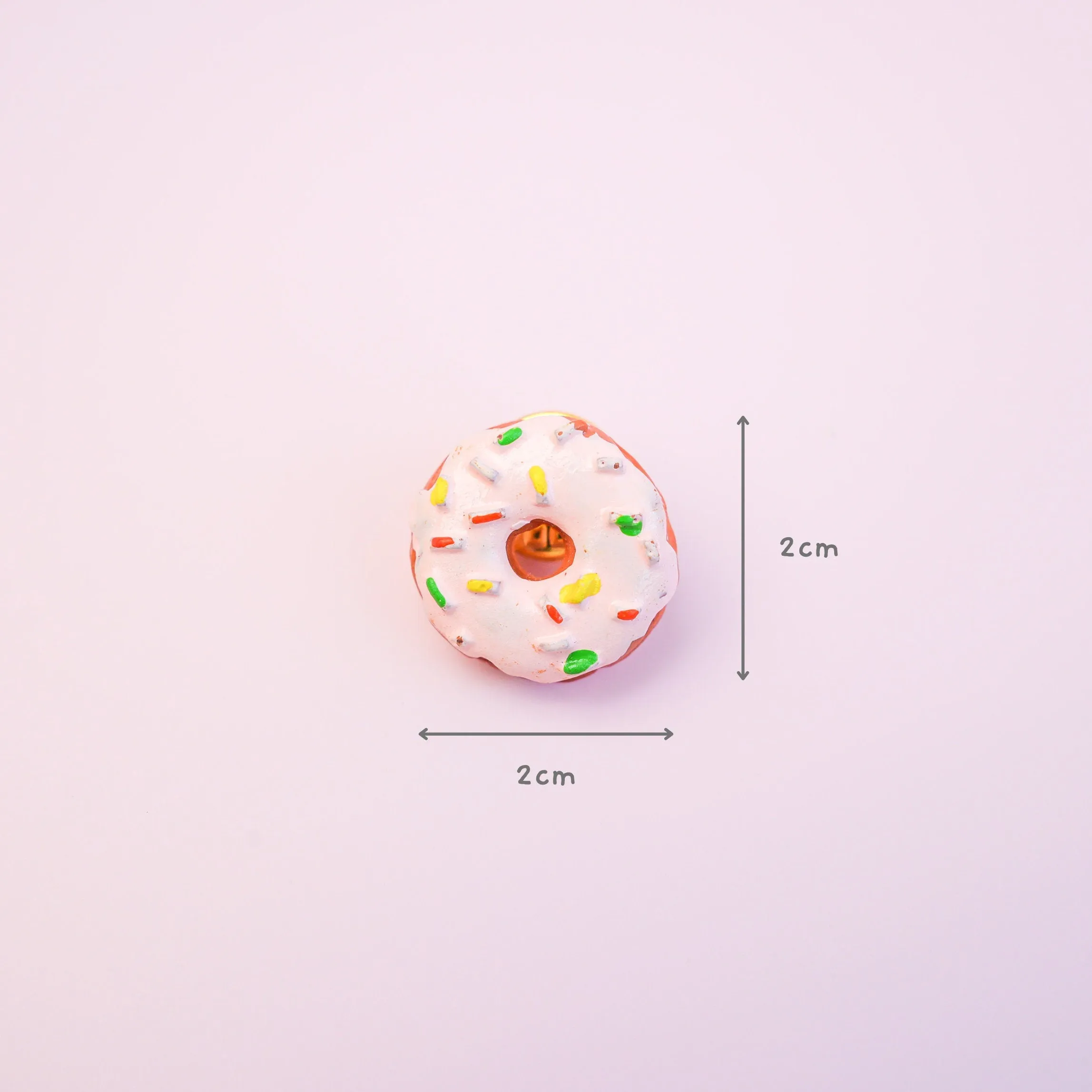 Rainbow Donut Pin