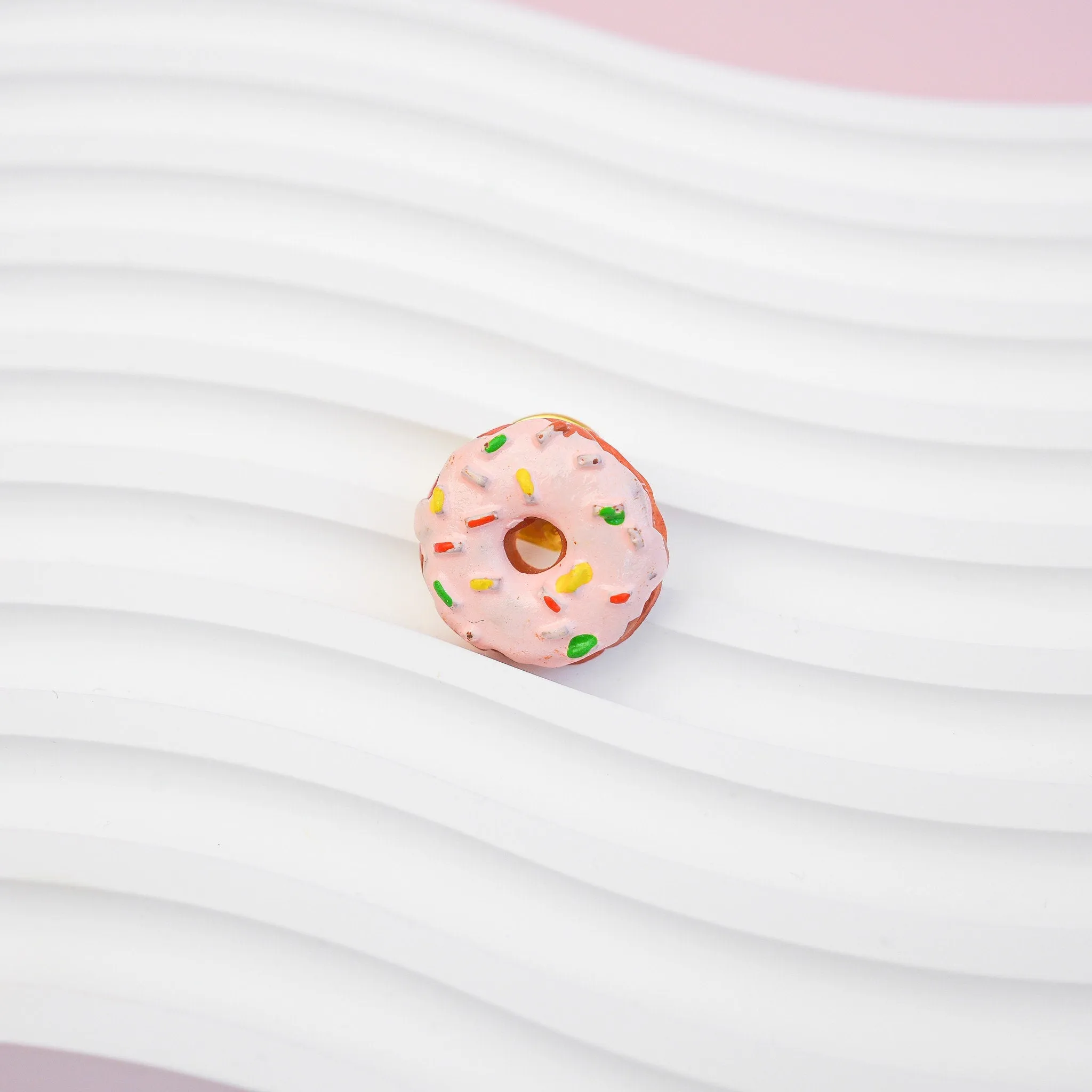 Rainbow Donut Pin