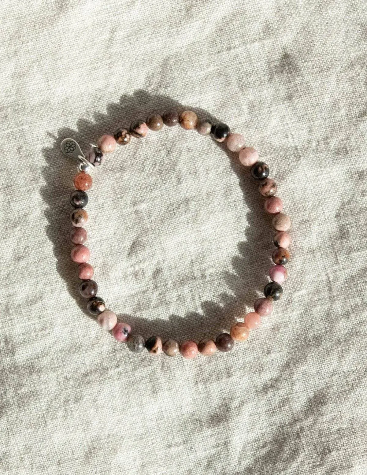 Rhodochrosite Mini Gemstone Bracelet