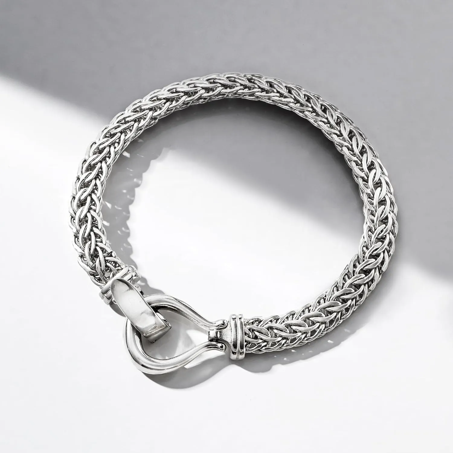 Ross-Simons Sterling Silver Cestina-Link Bracelet