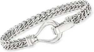 Ross-Simons Sterling Silver Cestina-Link Bracelet