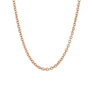 Rosy Rolo Chain Necklace