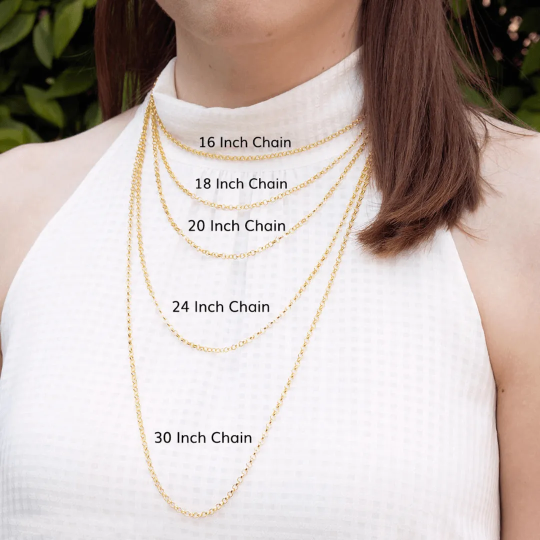 Ruby Cross Necklace in Solid Gold