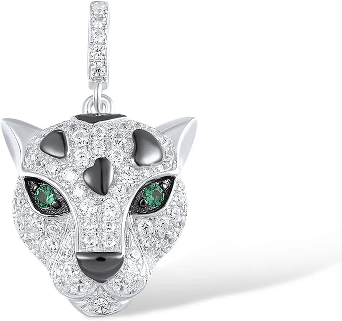 Santuzza 925 Sterling Silver Animal Gemstone Pendant for Women