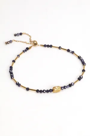 Sapphire Liquid Gold Bracelet