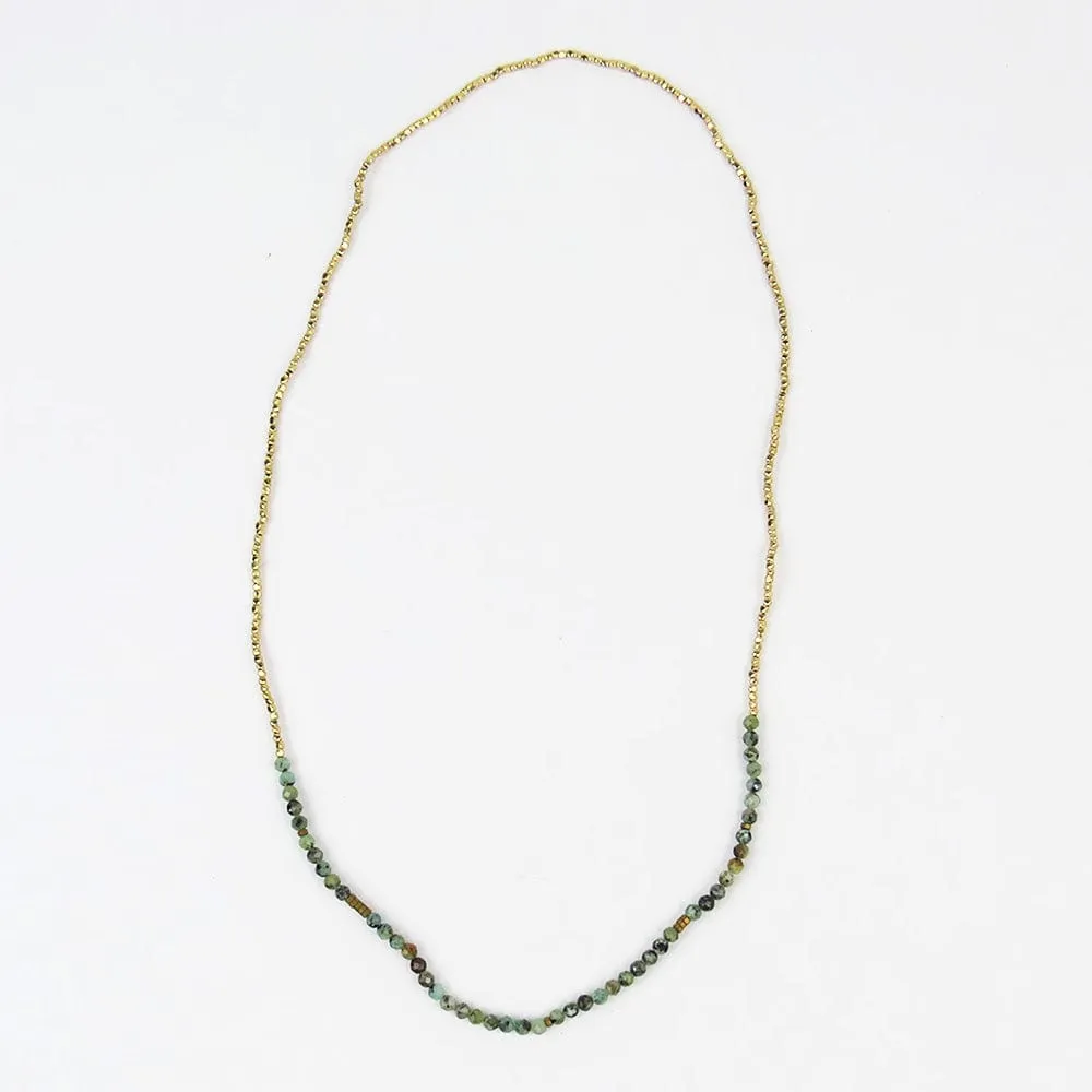 Scout Delicate African Turquoise Wrap