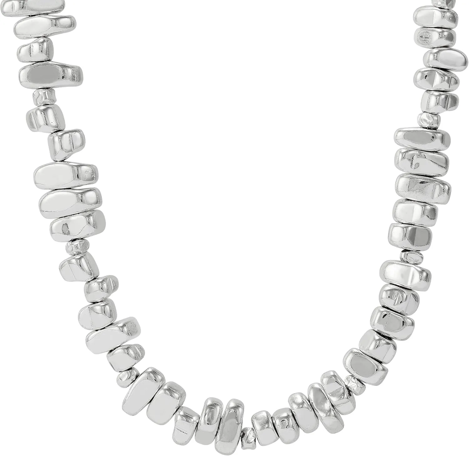 Silpada 'Collected Beauty' Sterling Silver Hematite Necklace, 18"   2"