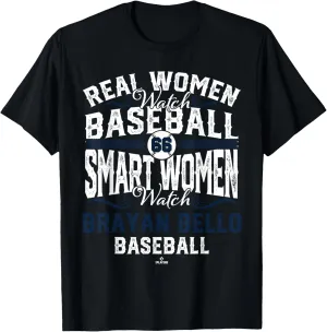 Smart Women Watch Brayan Bello Boston Baseball MLBPA T-Shirt