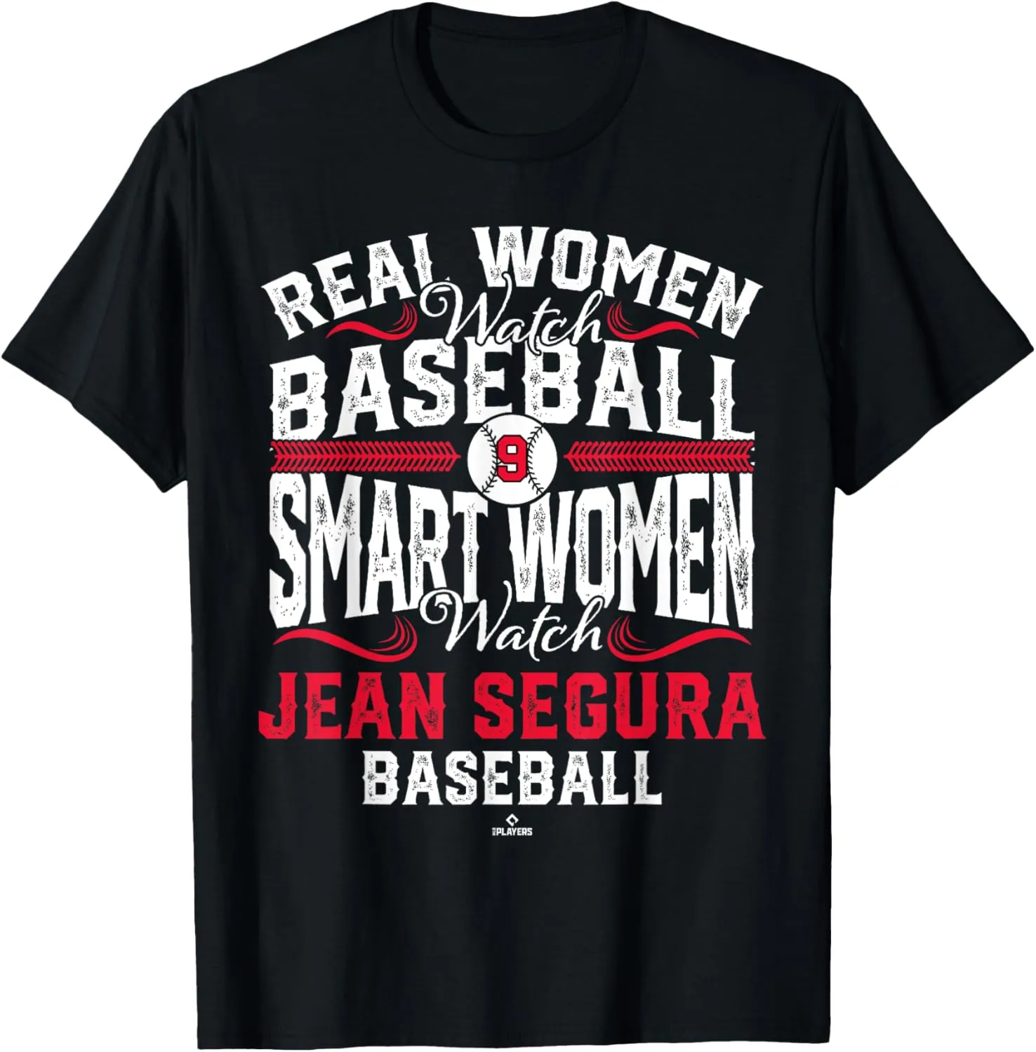 Smart Women Watch Jean Segura Cleveland Baseball MLBPA T-Shirt