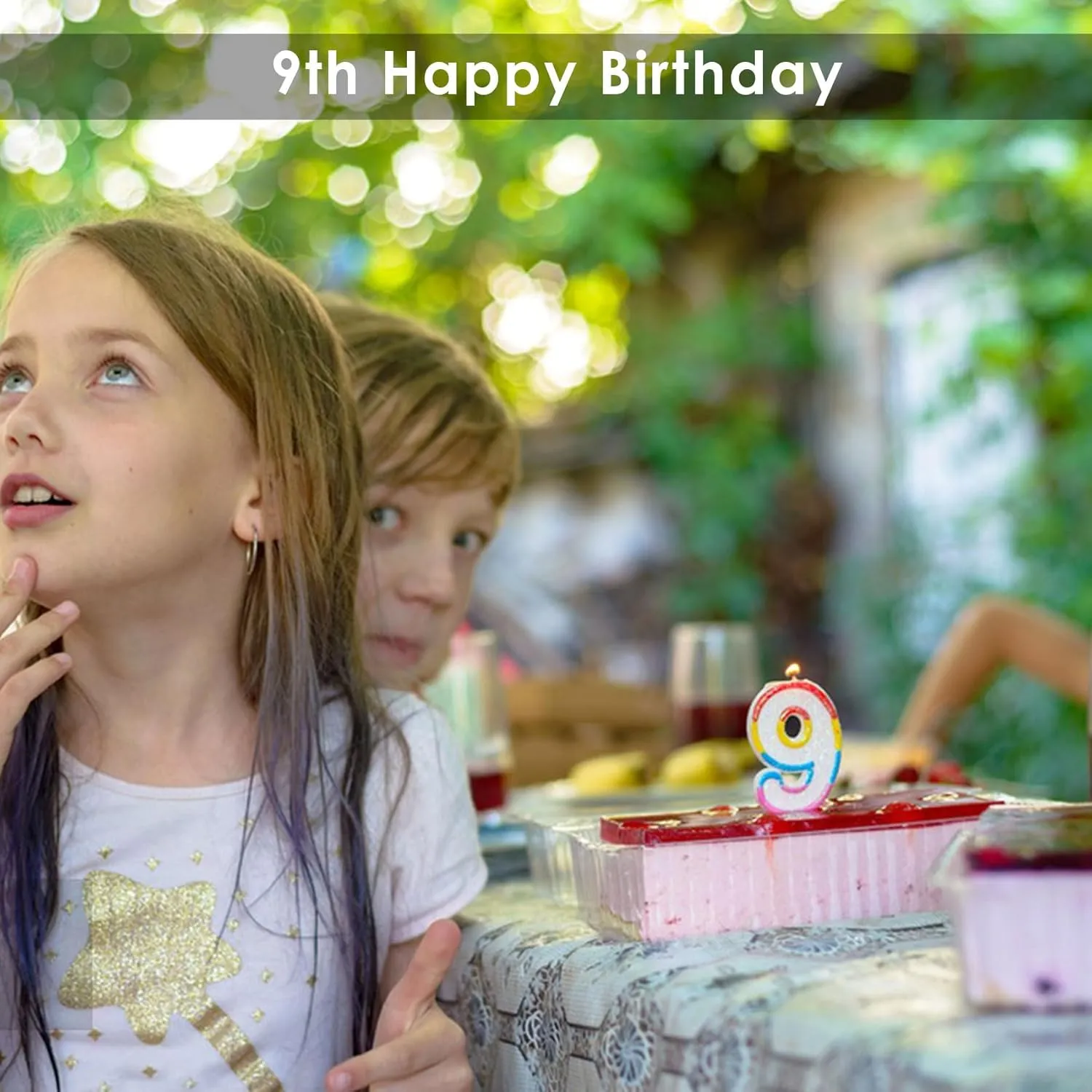 SNORSO Birthday Gifts for Girls, 7th - 13th Happy Birthday Bracelet for Teen Girl Birthday Jewelry Girl Birthday Present, Tiny Crystals Bracelets Birthday Gift Ideas for Daughter Niece Granddaughter
