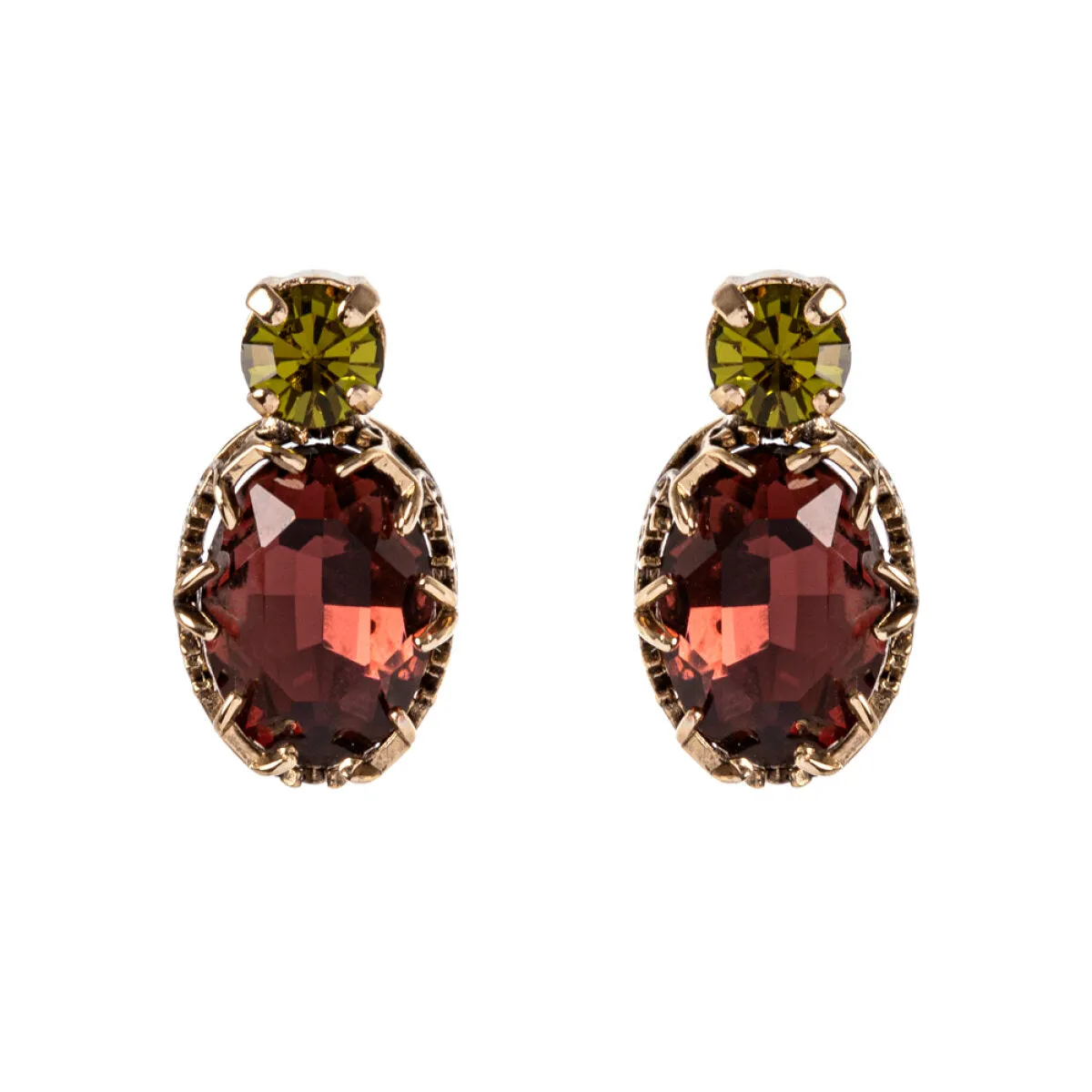 SODINI CRYSTAL ELEGANT EARRINGS