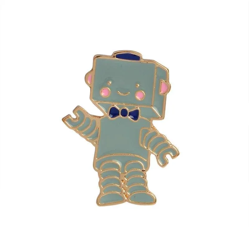 Space astronomy brooches