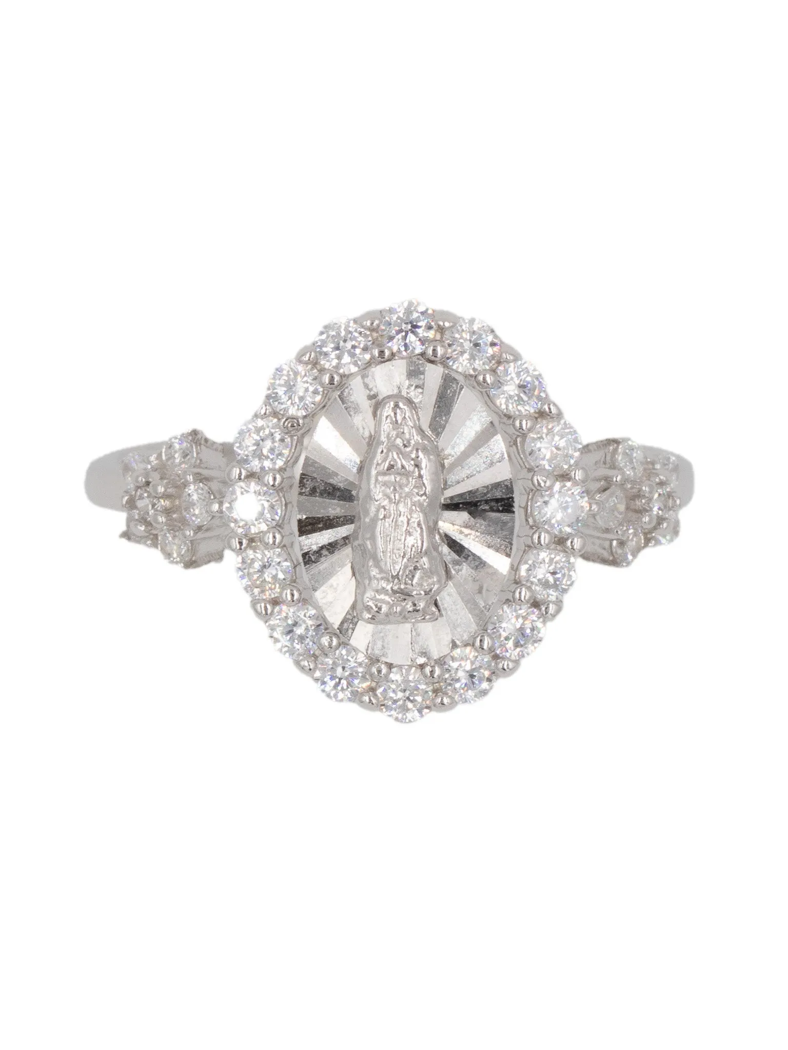 Sterling Silver Flor de Maria Ring