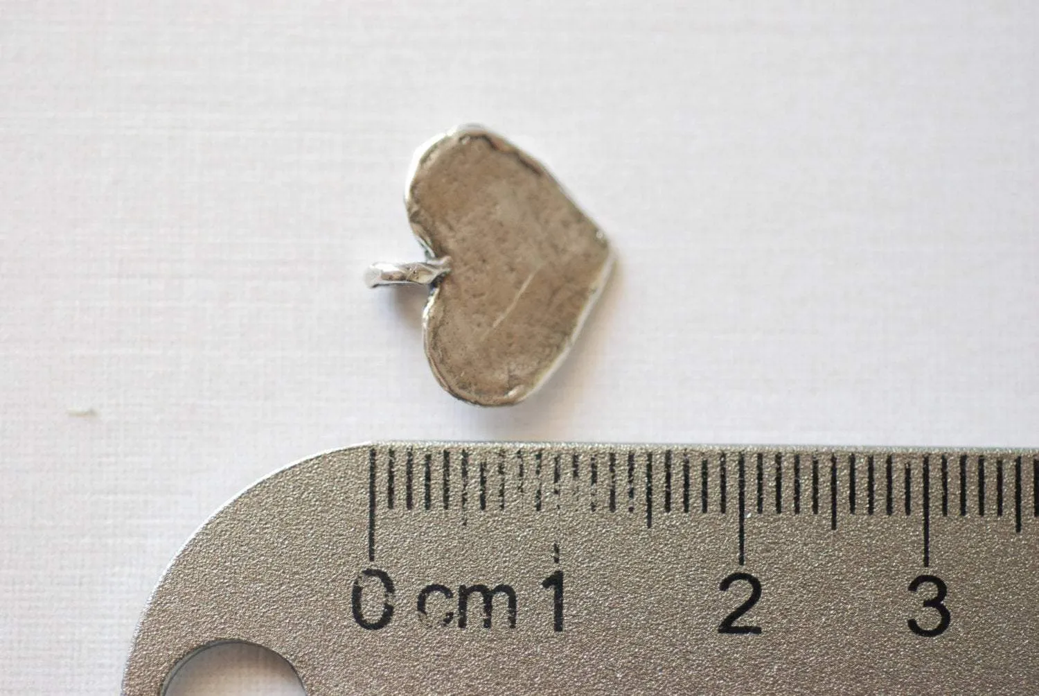 Sterling Silver Wholesale Heart Charm Pendant, heart Blanks Discs, Silver Heart Charm, shiny silver, Heart Blank, Silver Heart, 87