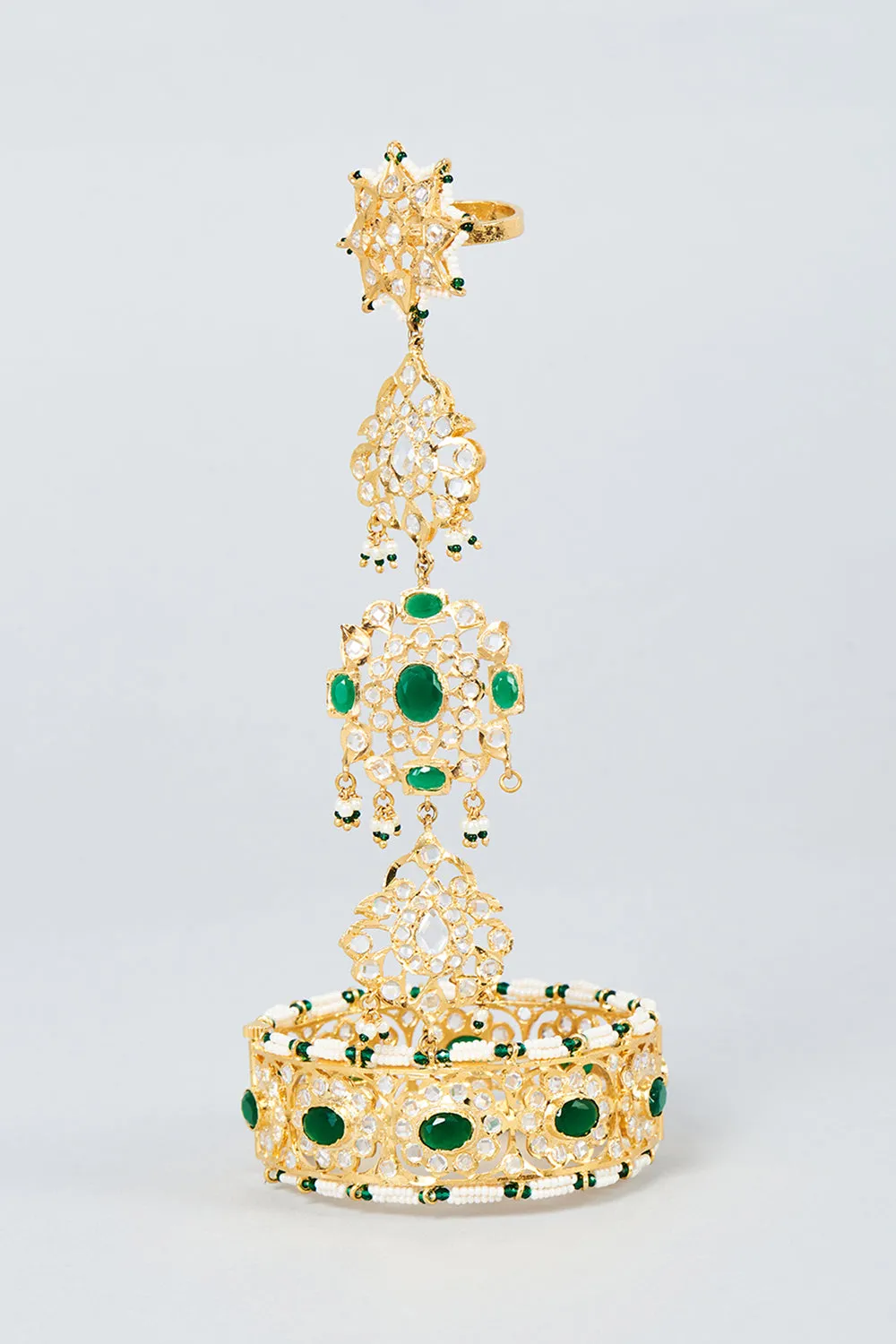 Tahira Haathphool 
 22 Kt Gold Plated