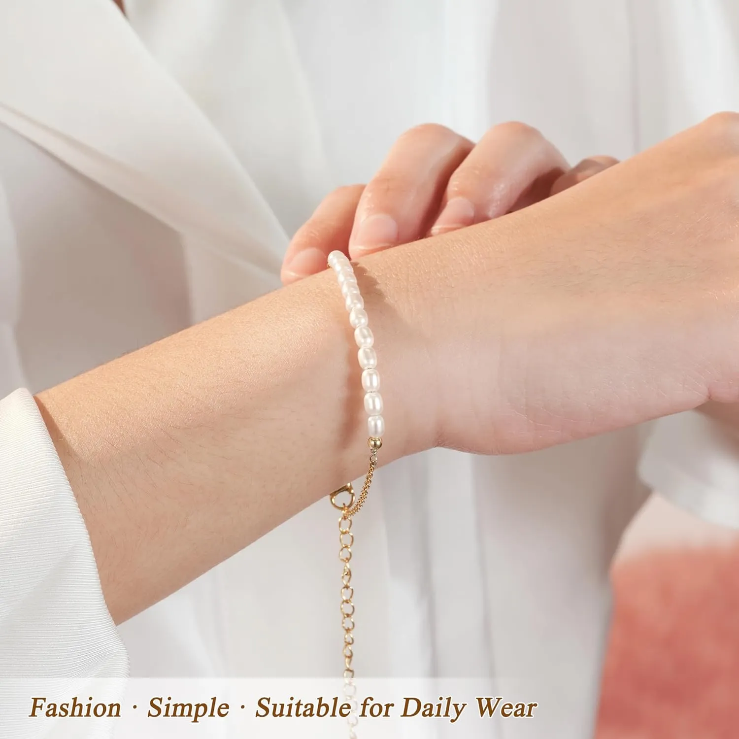 Tarsus Birthday Gifts for Women, Beautiful Pearls Precious Memories, Birthday Bracelet for 30th 40th 50th 60th Women, Birthday Gifts Ideas for Friend Sister Mom Grandma Aunt...