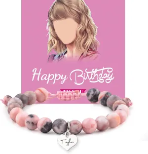 Taylo Birthday Gifts Bracelets, Taylo. Merch, Taylo. Bracelet and Birthday Card are the Best Birthday Gifts for Women, wife, Daughter, Granddaughter, Bestie, Sister