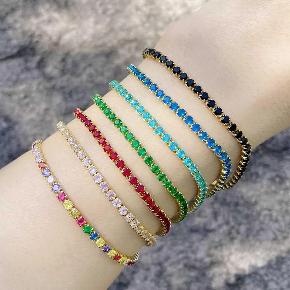 Tennis Bracelet for Women Girls Cubic Zirconia Bracelet Chain Wedding Jewelry Gifts