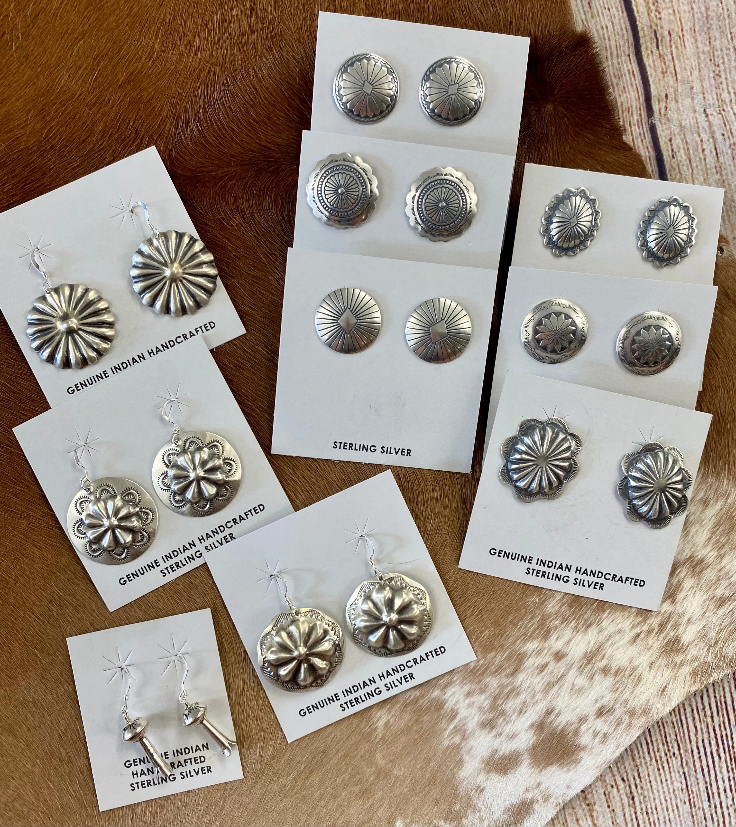 The Virgil Earrings Signed LEE
