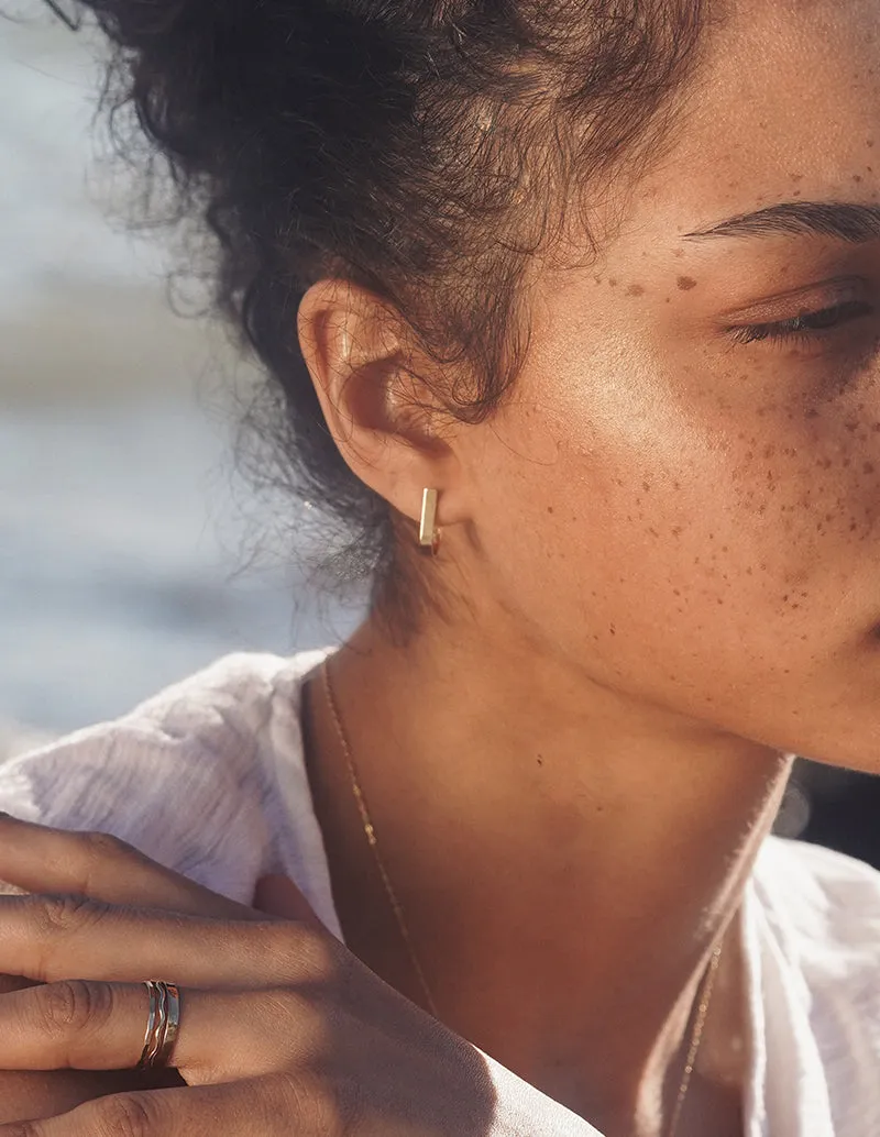 Thin Cocoon Studs