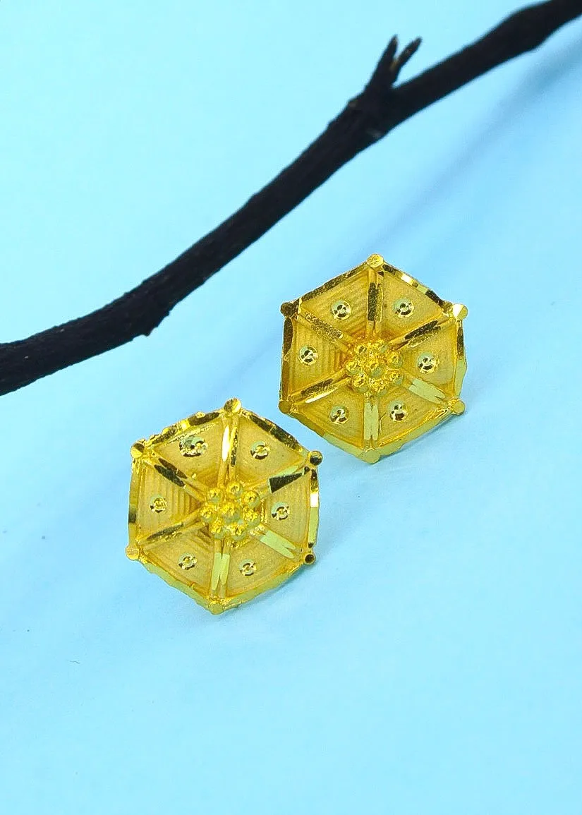 TRIANGLE STUDS EARRINGS