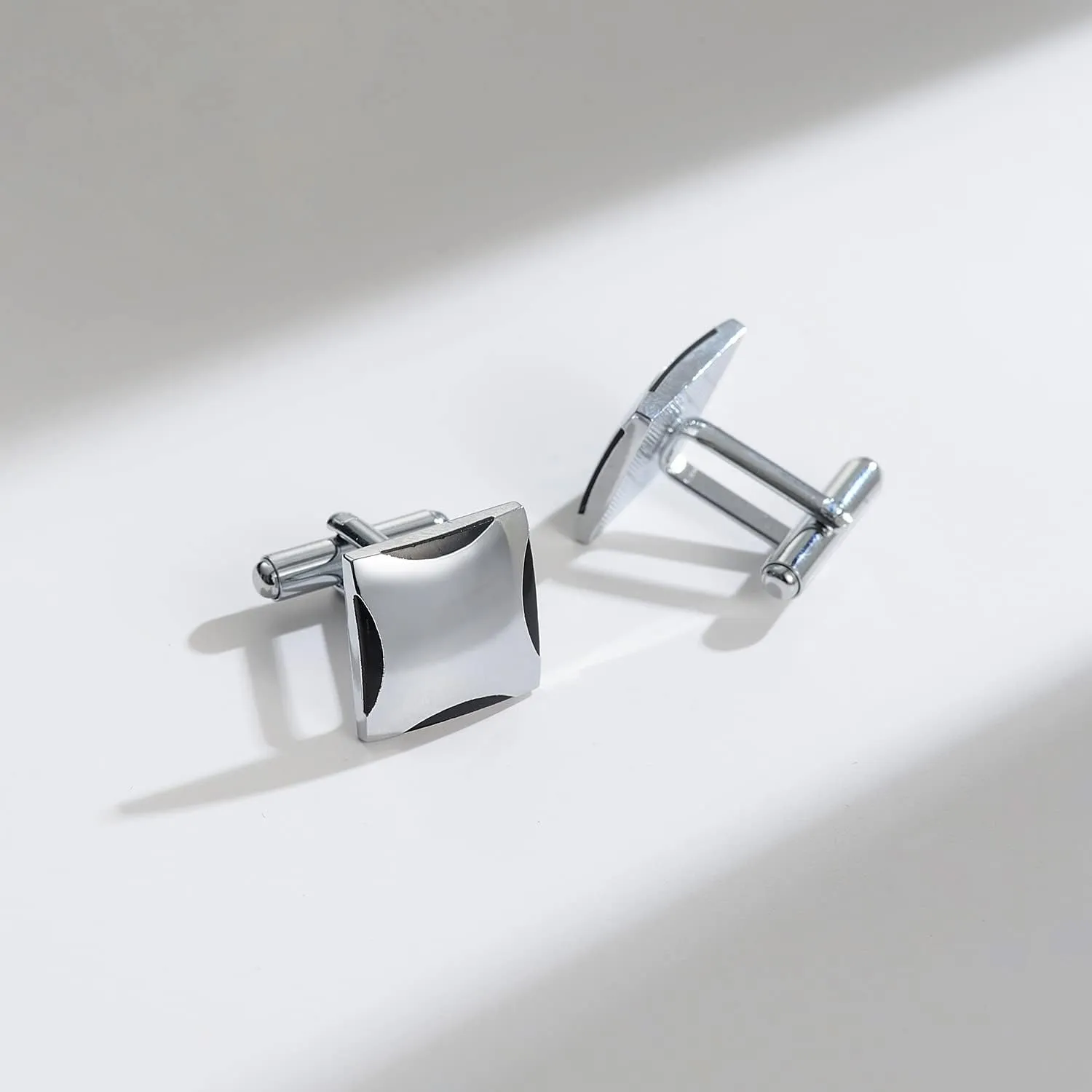 UJOY Mens Cufflinks Set 4 Pairs Formal Business Shirts Dress Buttons Cuff Link Box Packed T0204001