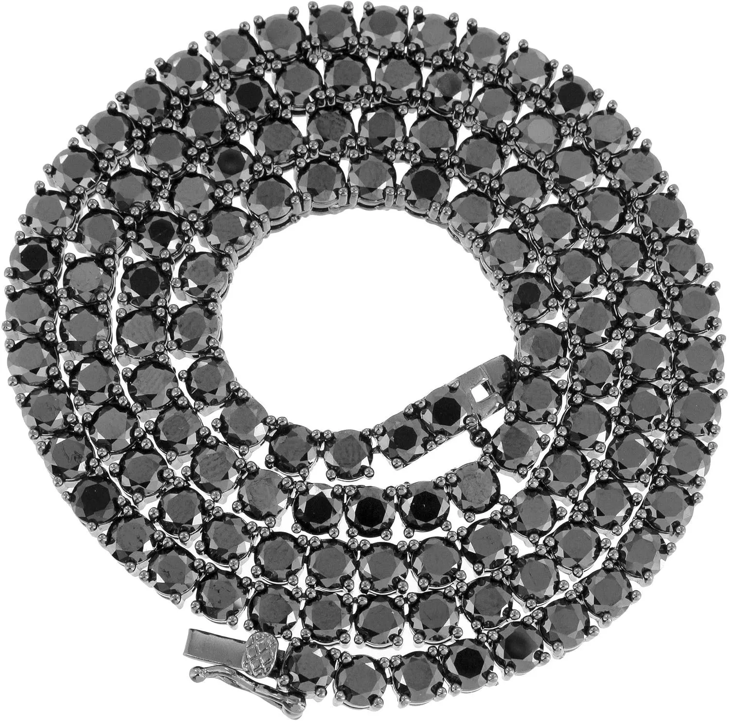 Unisex NEW 4mm 1 Row Tennis Necklace Choker Chain Lab Created Diamonds 4MM Solitaires Multi Color 16-24 inches Brcelet 6.5-9 inches