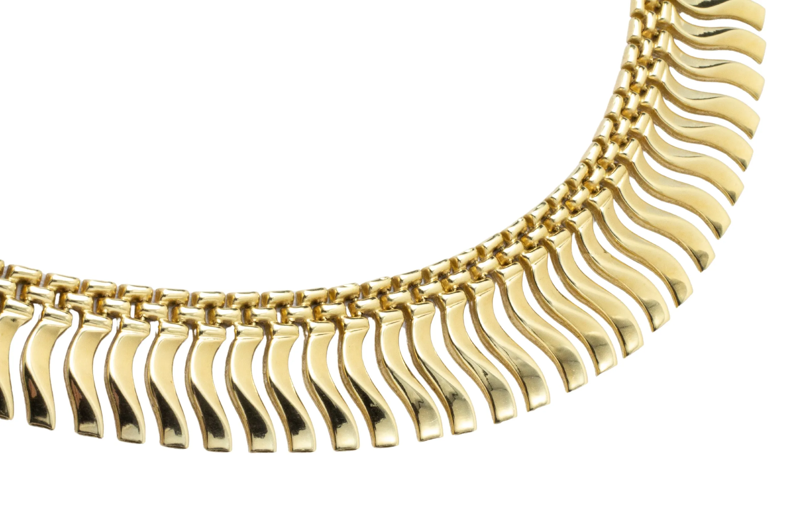 Vintage 14 carat gold collier