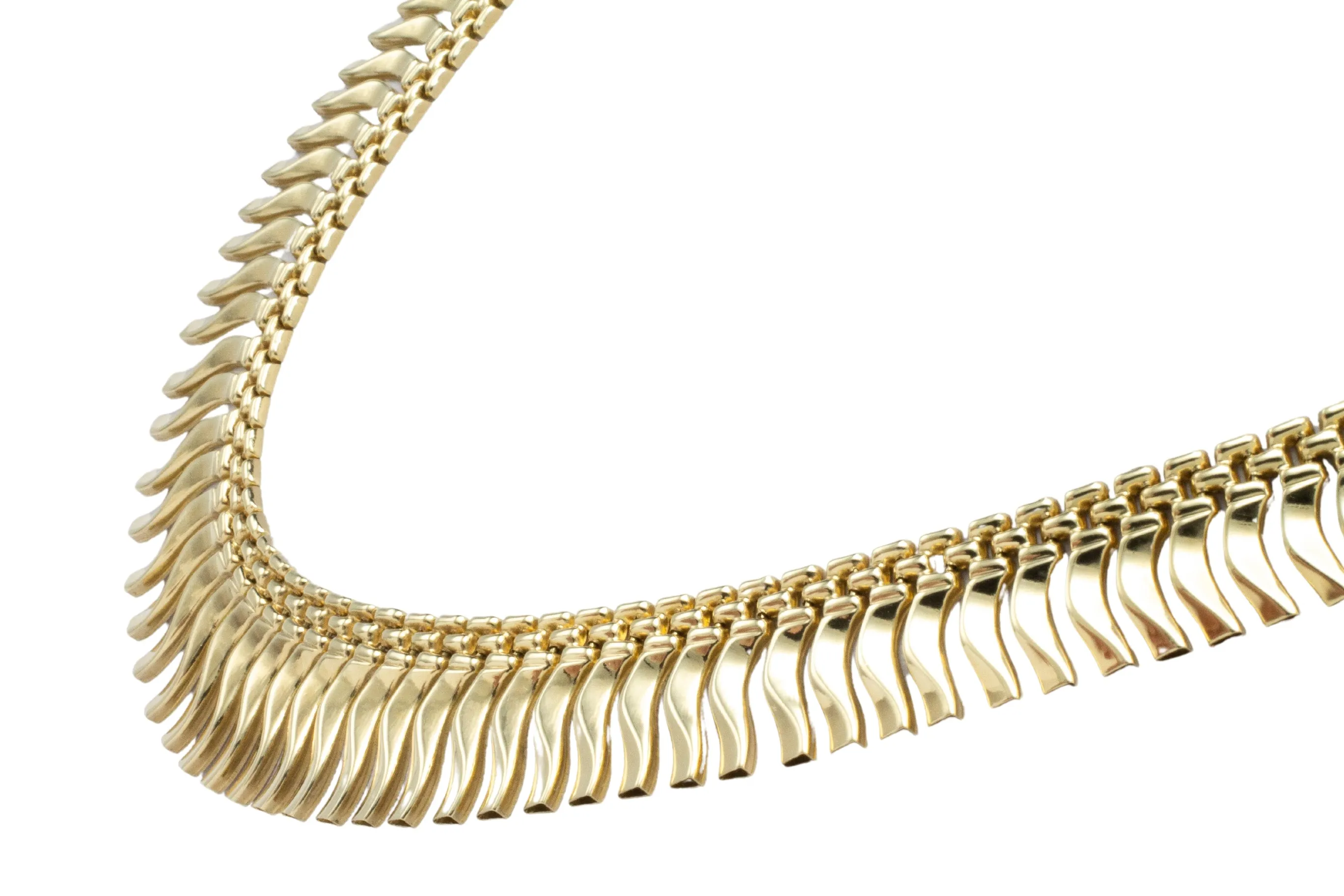 Vintage 14 carat gold collier