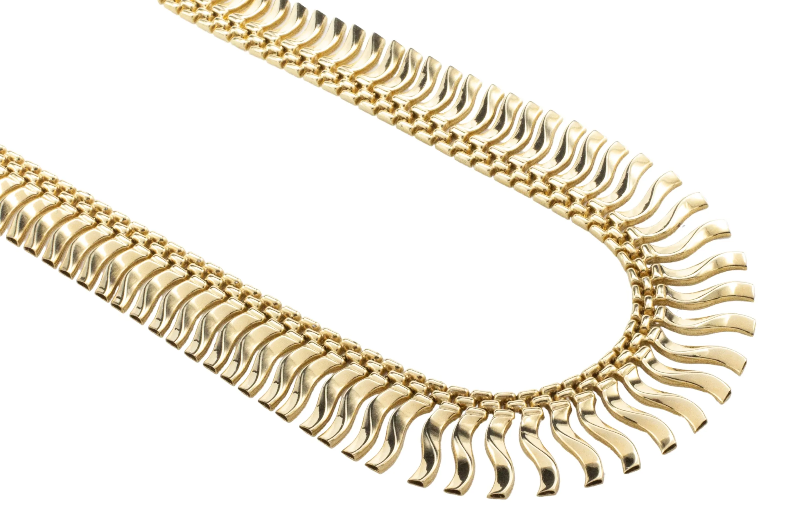 Vintage 14 carat gold collier