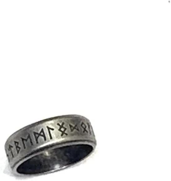 Vintage Viking Rune Ancient Ring Men's Retro Punk Party Accessories Jewelry Gifts-N45