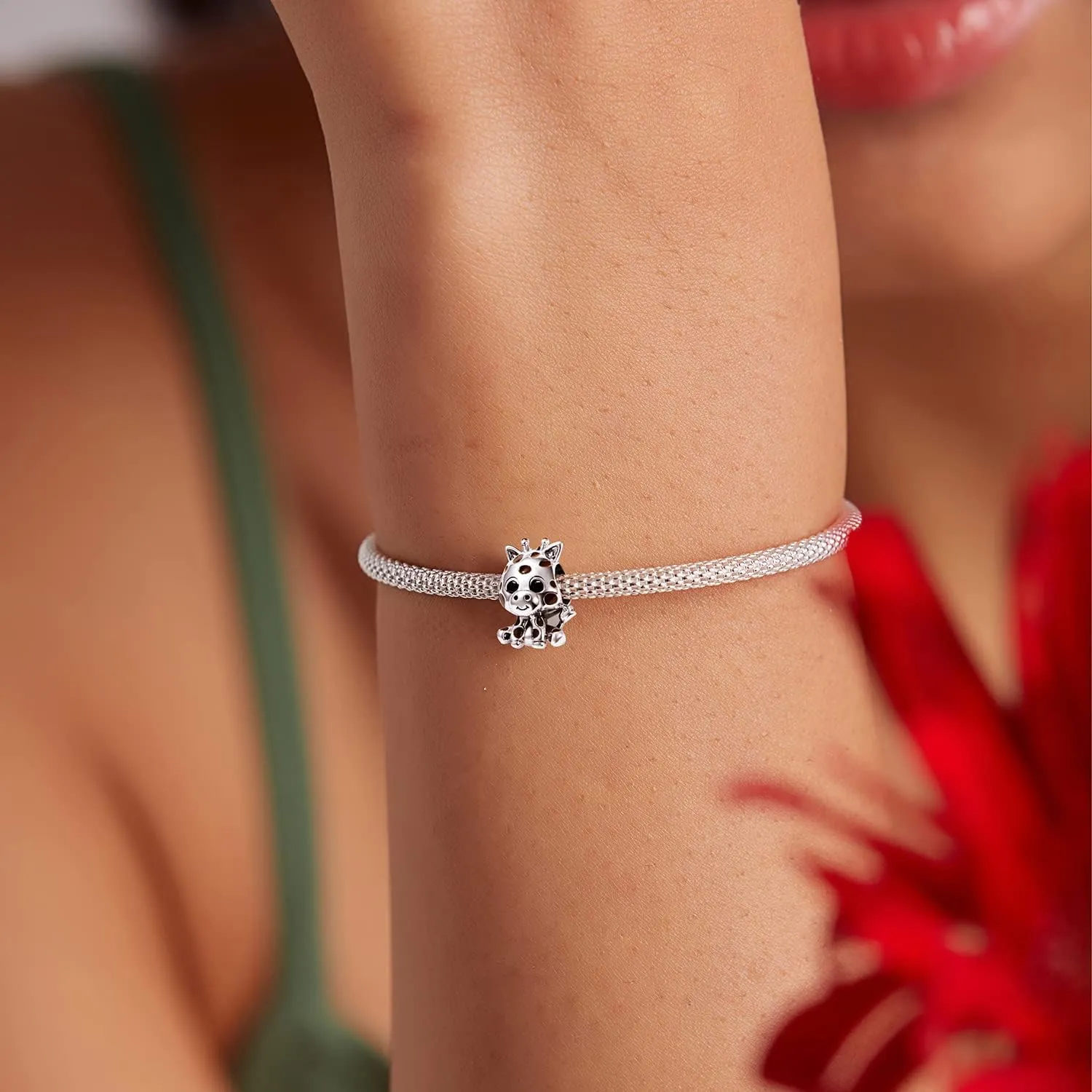 VOROCO Butterfly Dragonfly Cat Charm for Bracelet Cute Animal Collection Bead & Charm for Women Girls 925 Sterling Silver Pendant & Dangle Charm Jewelry for Bracelet and Necklace
