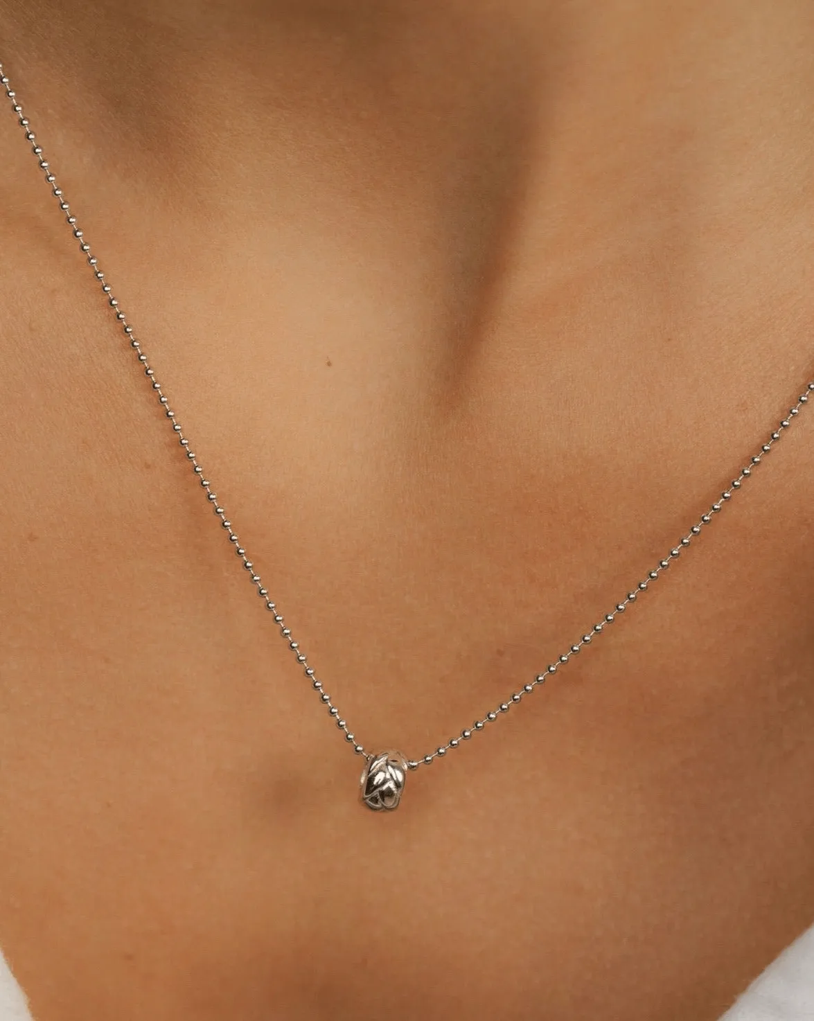 Woven Essential Spacer - Sterling Silver